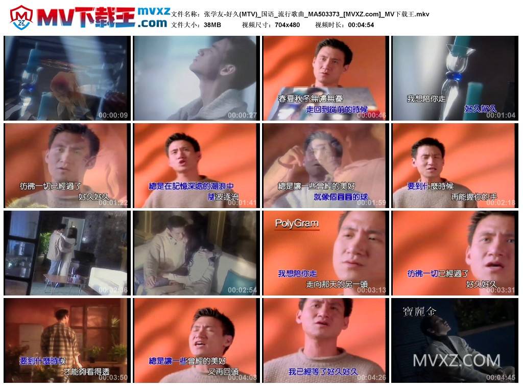 张学友-好久(MTV)_国语_流行歌曲_MA503373
